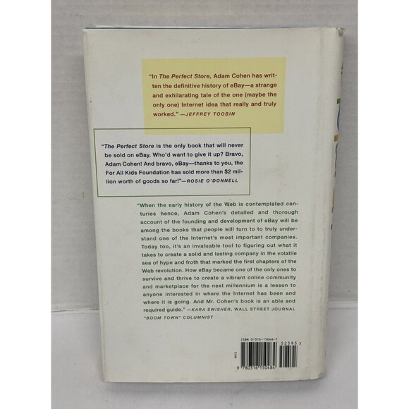 THE PERFECT STORE: INSIDE EBAY By Adam Cohen - Hardcover 2002 First Edit… - Picture 2 of 7